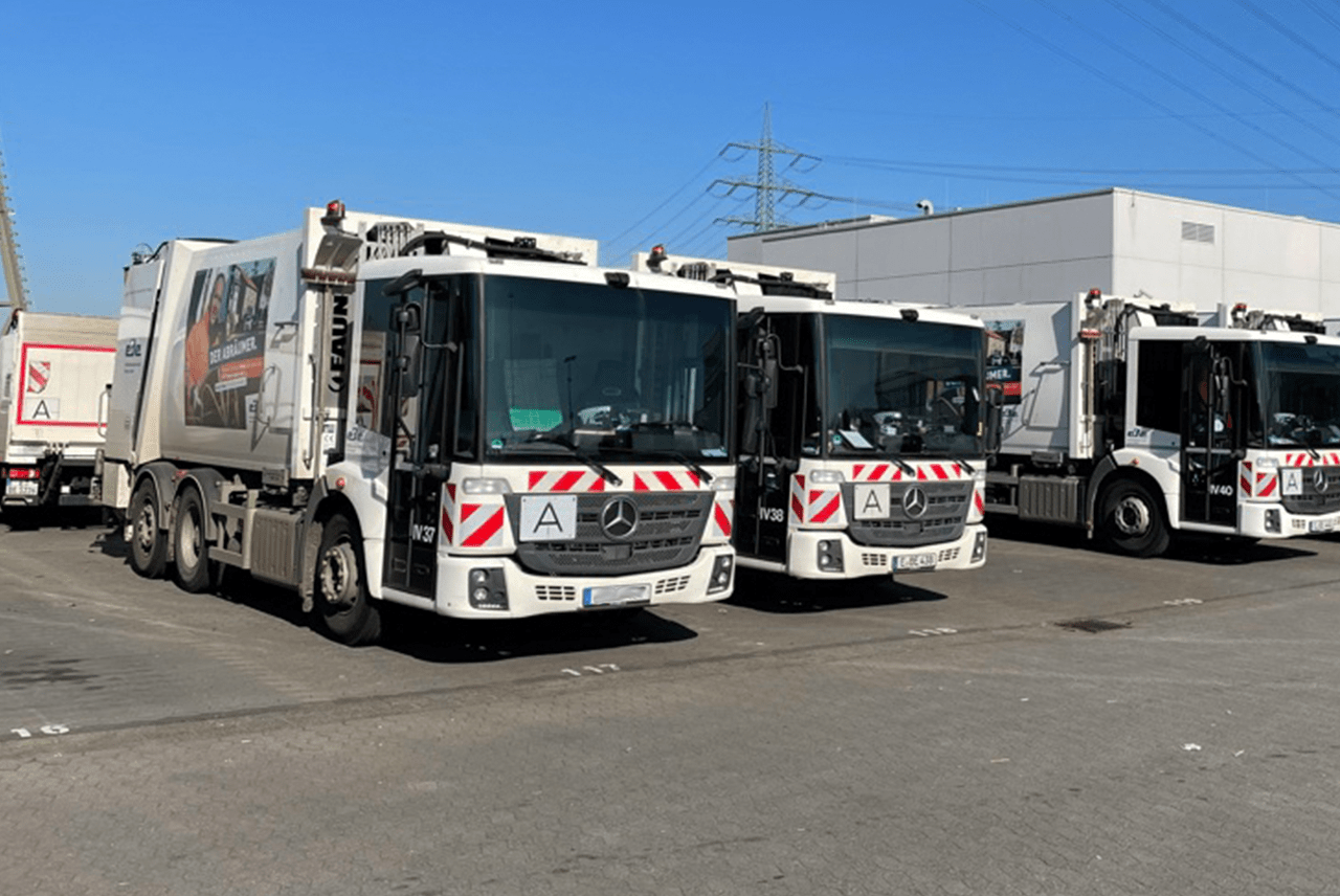 Detailfoto Sitzumbau von ASN für große LKW