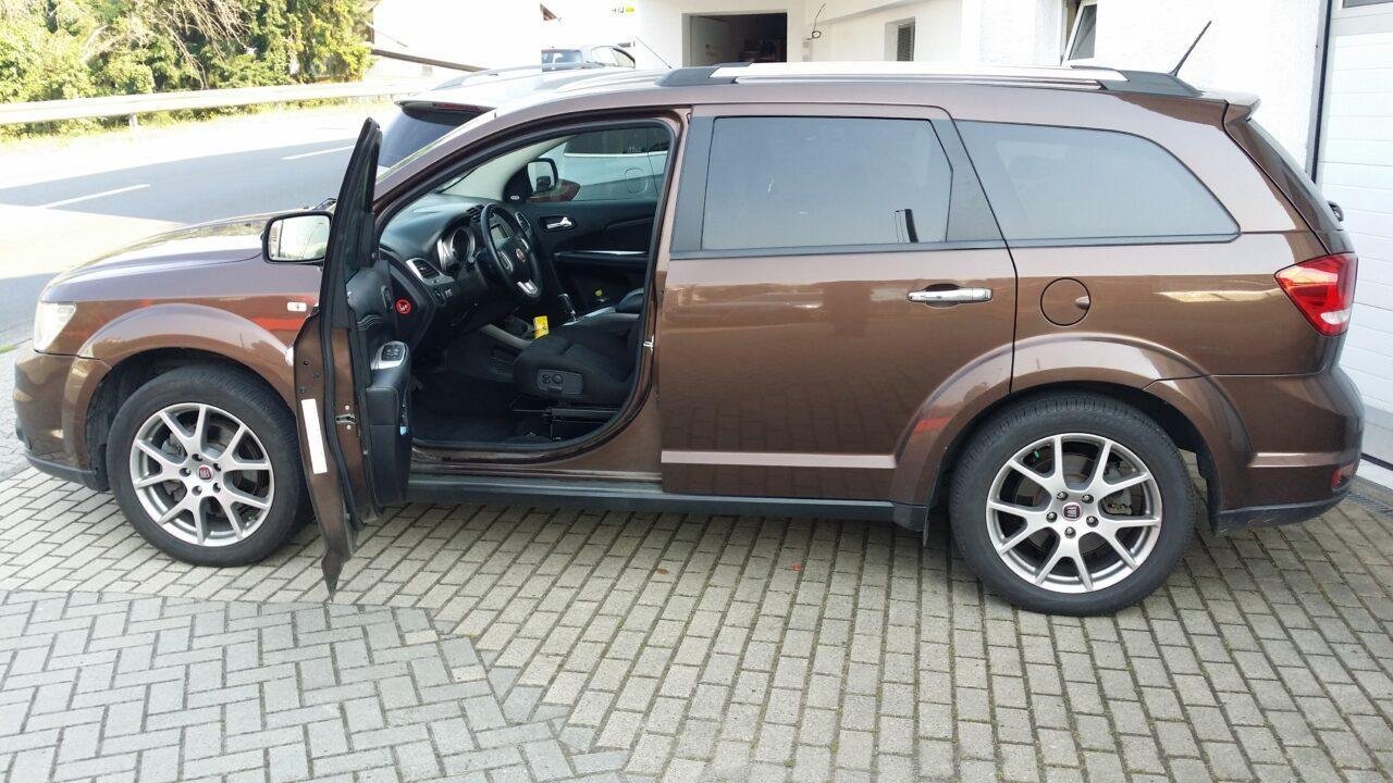 Detailfoto Sitzumbau von ASN für Fiat Freemont