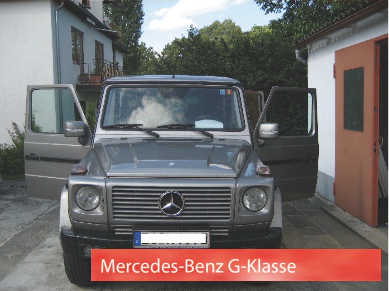 Detailfoto Sitzumbau von ASN für Mercedes Benz G Klasse