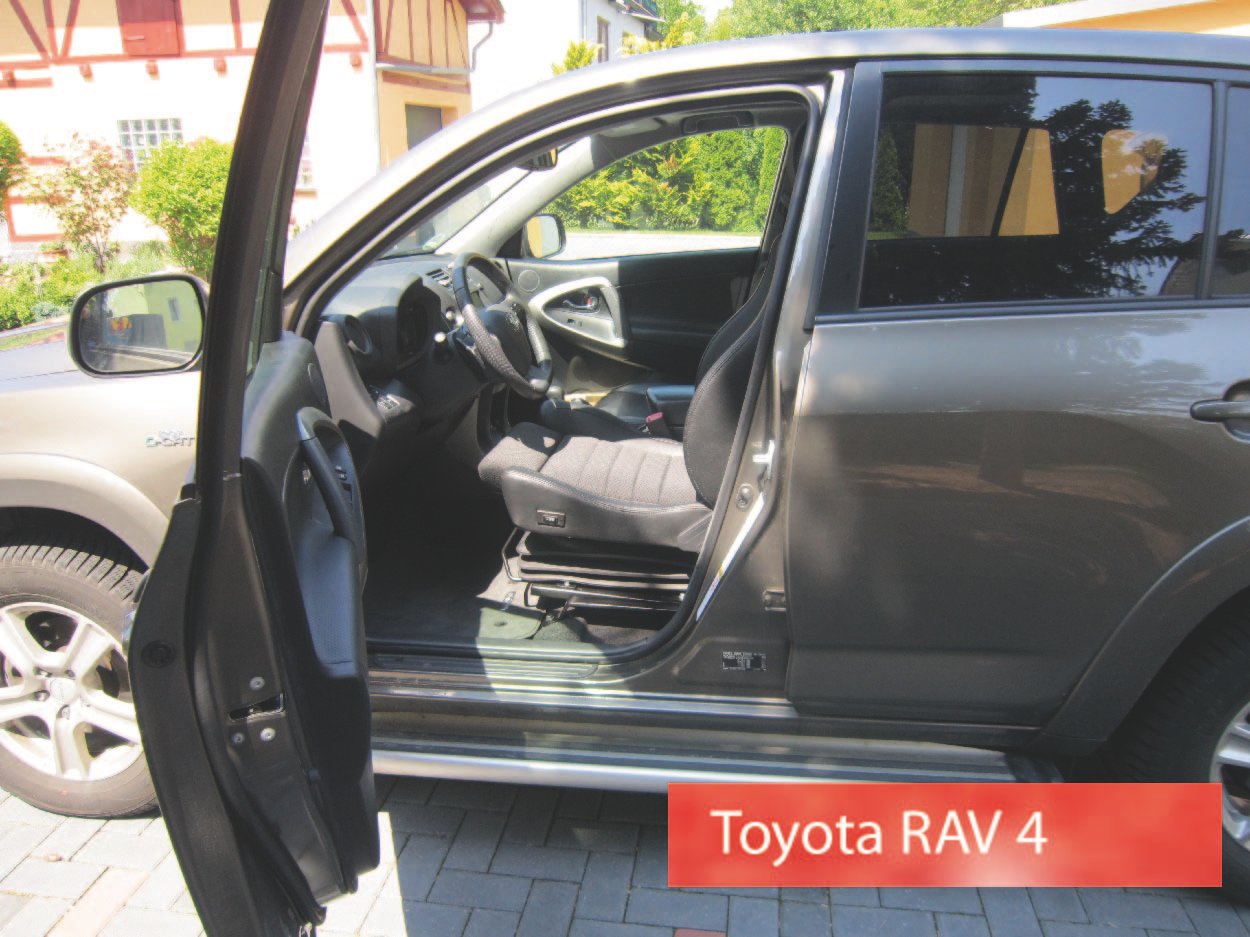Detailfoto Sitzumbau von ASN für Toyota RAV