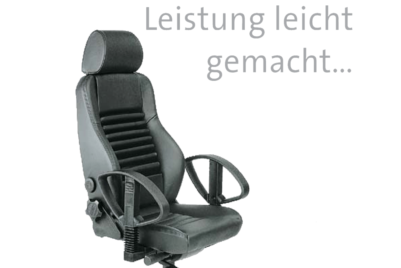 Detailfoto Sitzumbau von ASN für Bürositz