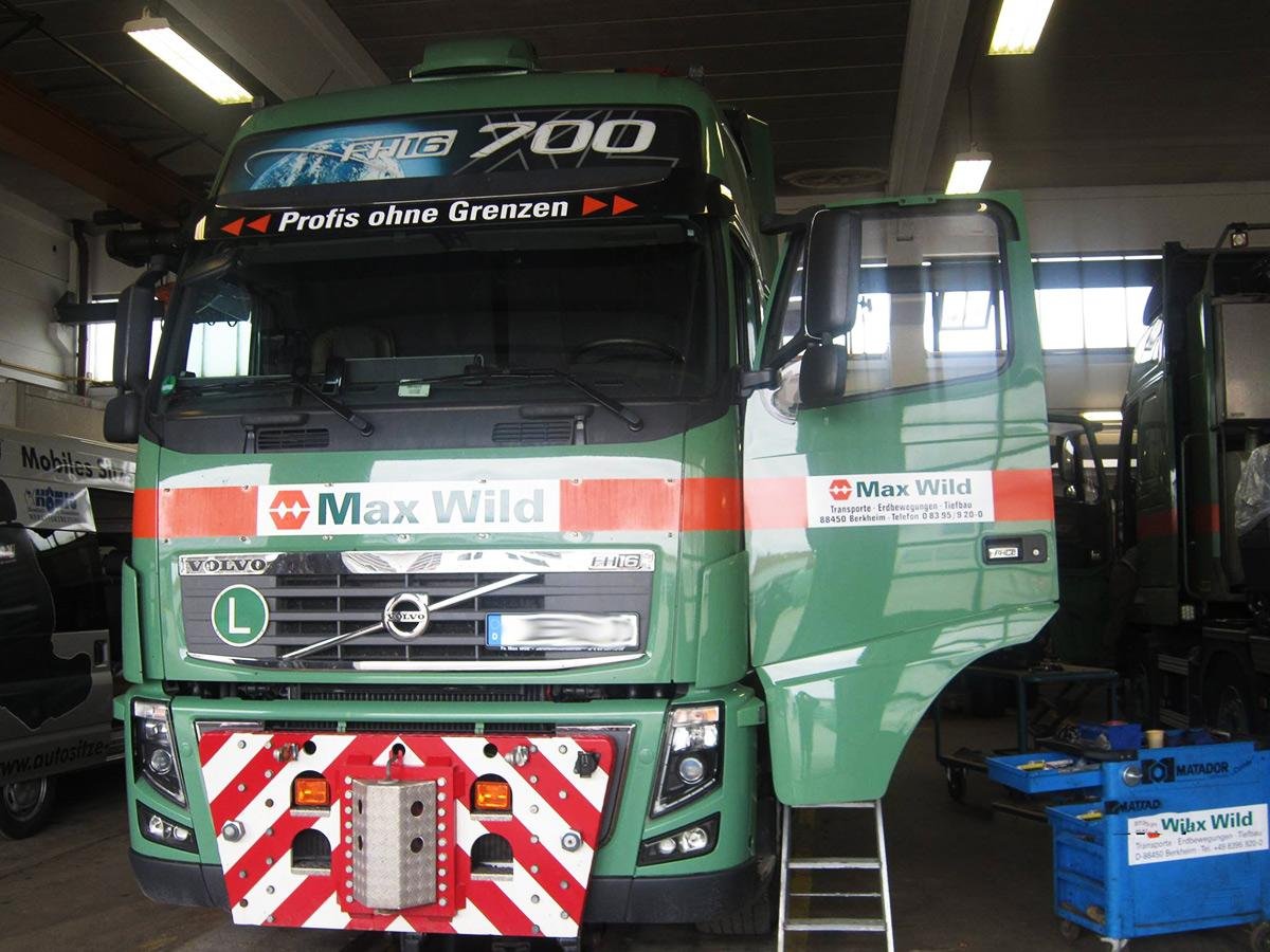 Umbaubeispiel am Volvo LKW von Max Wild