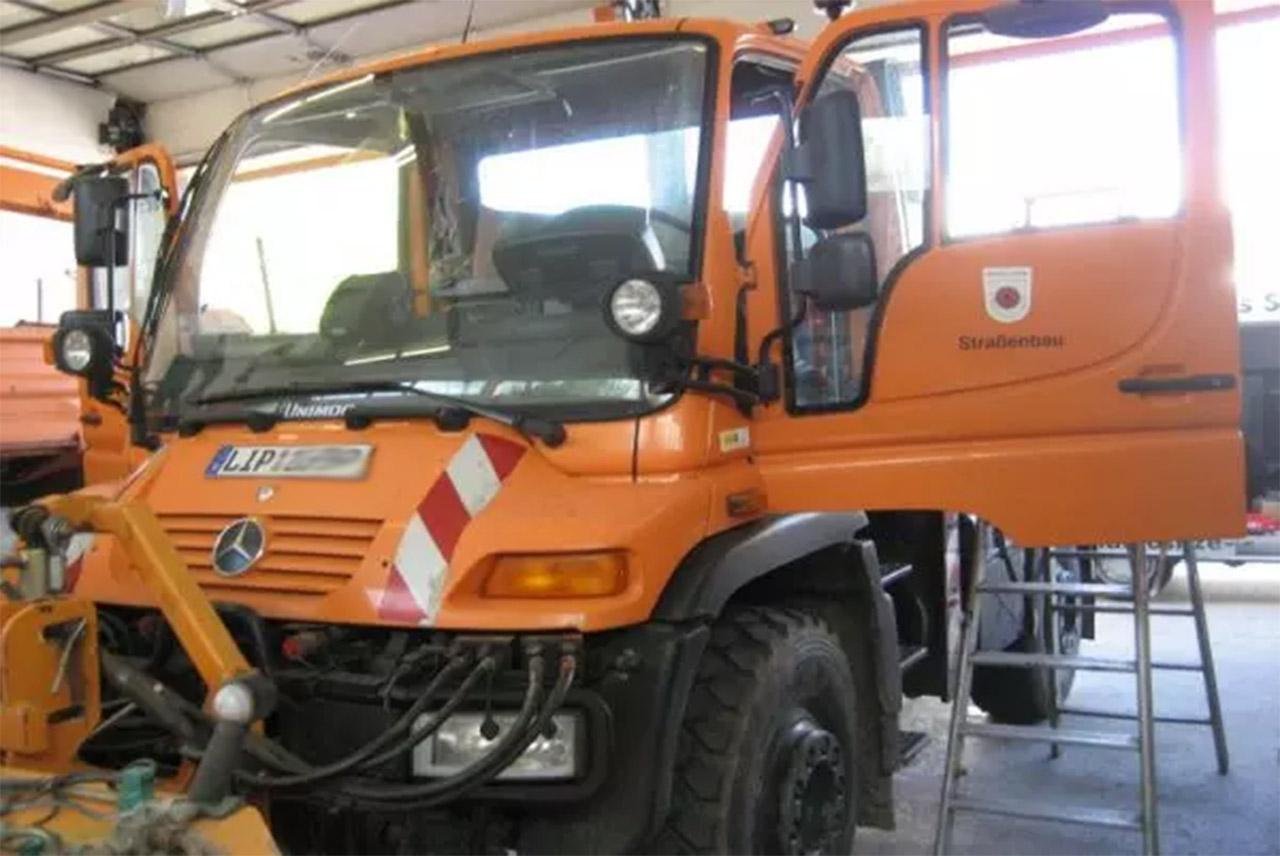 Unimog Sitzausstattung