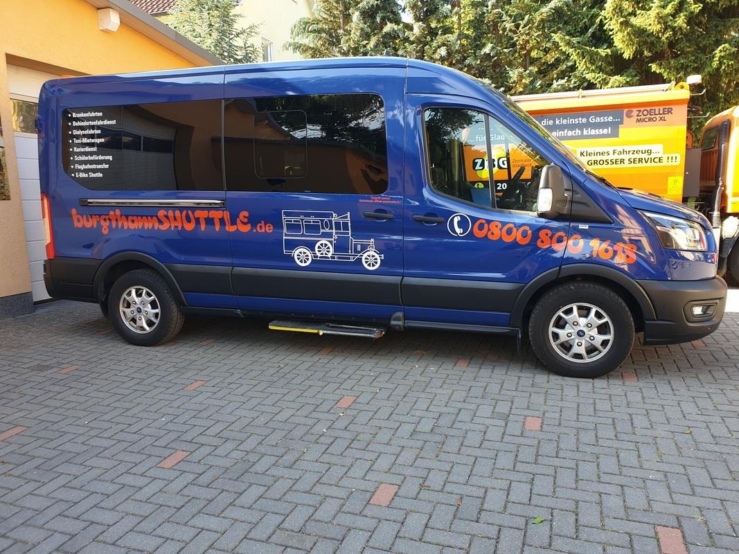Ford Transit BY 10 2020 TYP FAD Fa Burgthann Shuttle